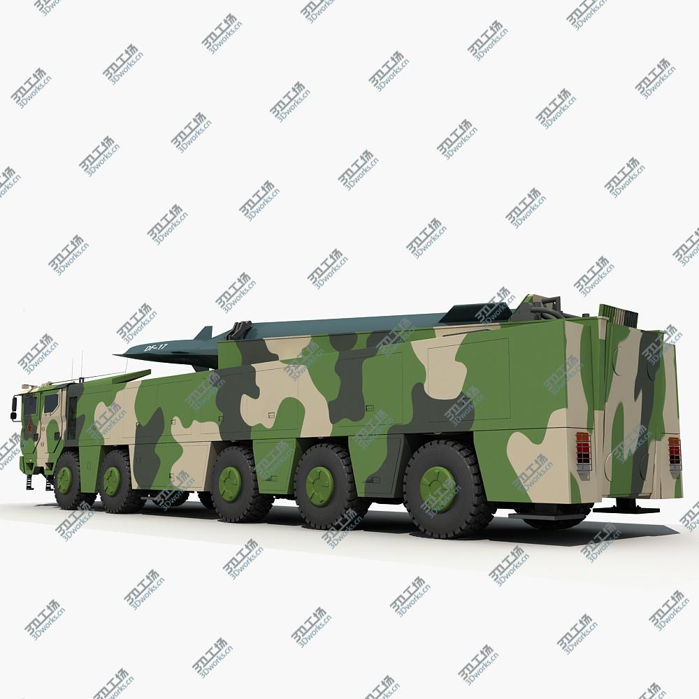 images/goods_img/202104022/China DF 17 hypersonic missile 3D model/5.jpg